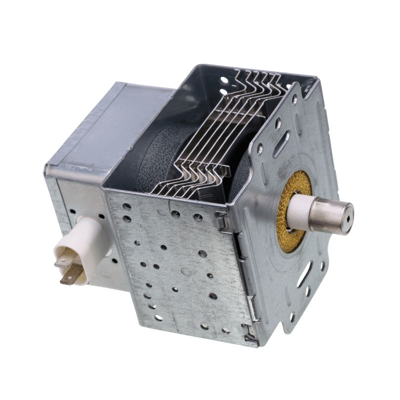 Magnetron utilizado para gerar ondas eletromagnéticas de micro-ondas