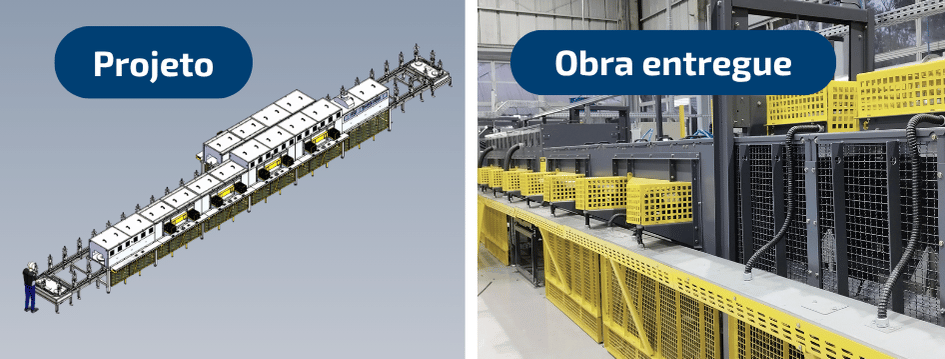 Projeto 3D e obra entregue de micro-ondas customizado JODI